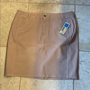 Corduroy skirt